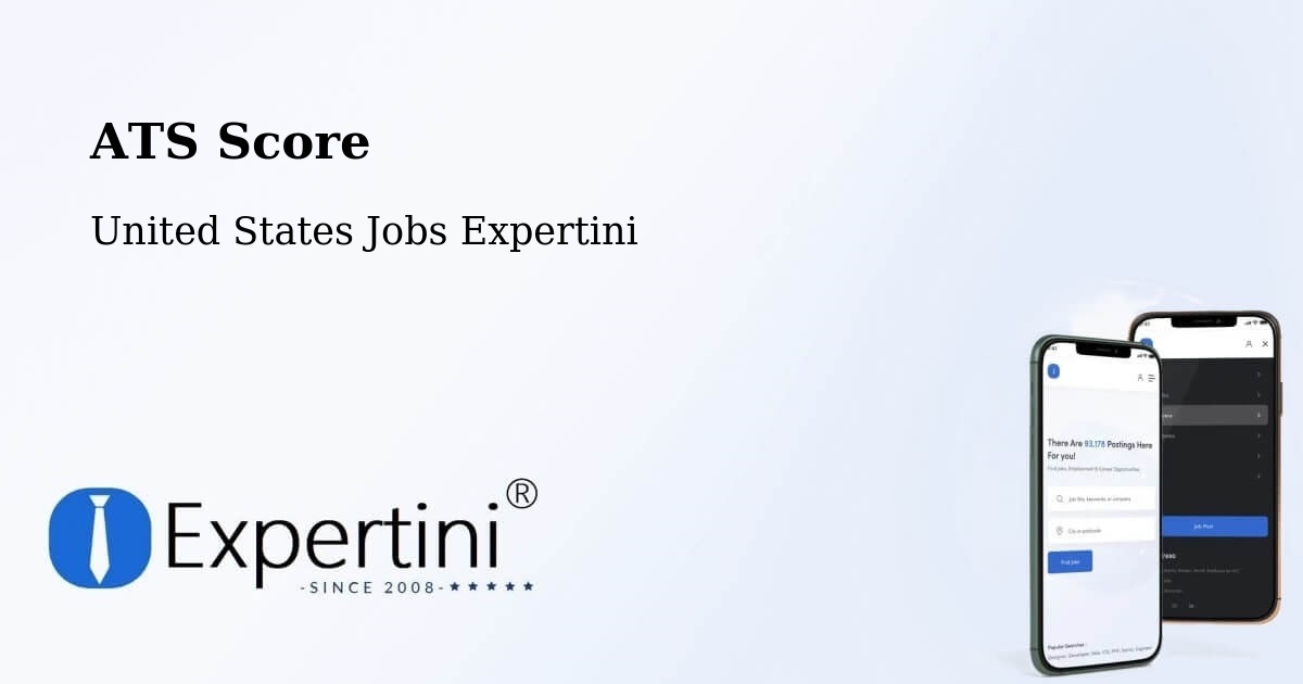 Resume ATS Score & Job Description Match Tool – Marshall - United States Jobs Expertini