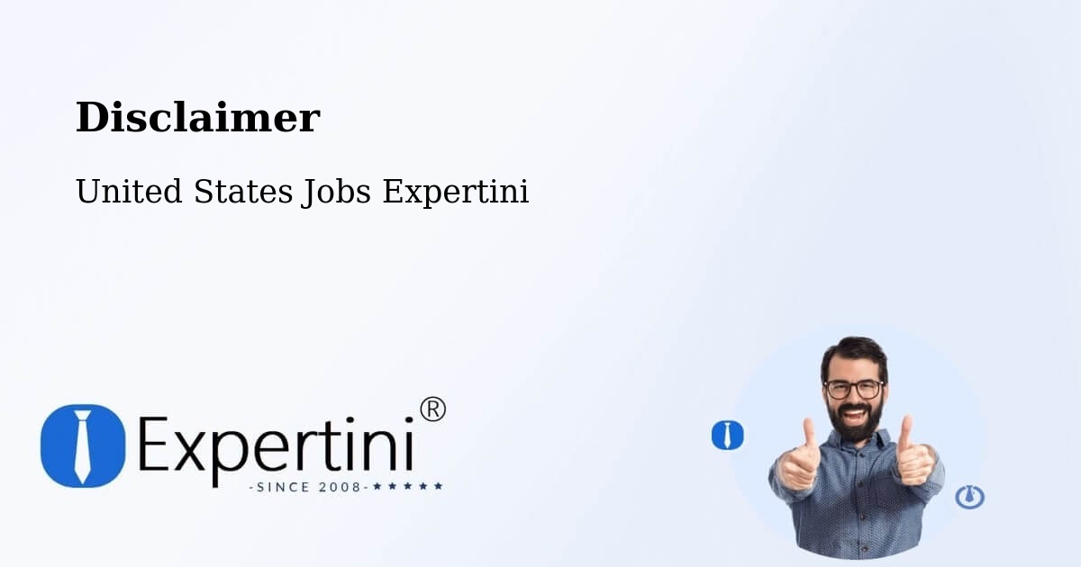 Disclaimer – Marshall - United States Jobs Expertini