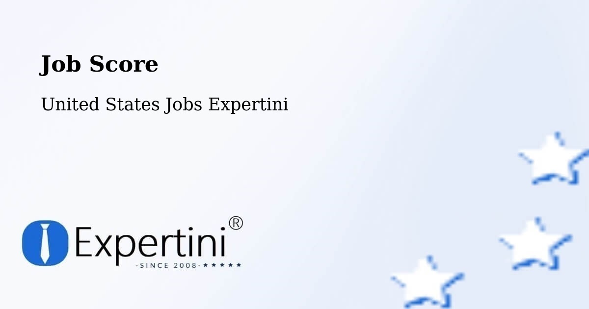 Job Score & Job Description Score Tool – Marshall - United States Jobs Expertini